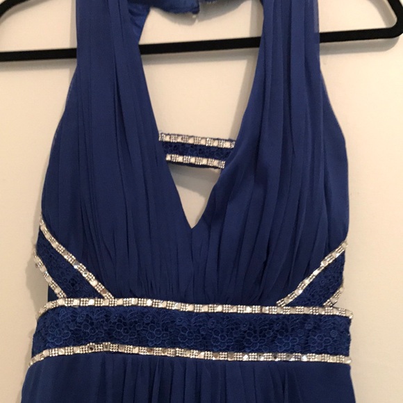 Formal blue dress - Picture 6 of 7